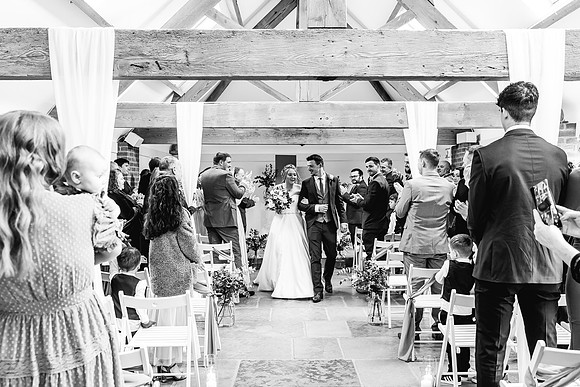 Hanbury Barn Wedding Photography - Hannah & Adam-367