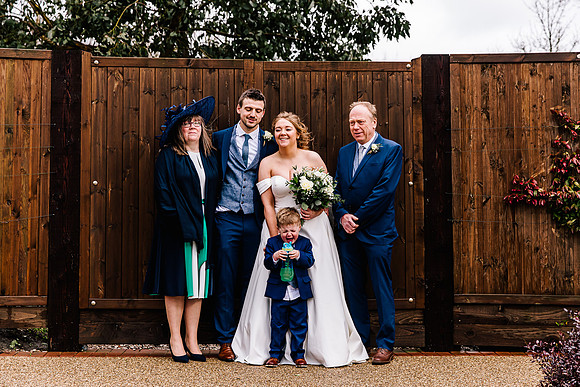 Hanbury Barn Wedding Photography - Hannah & Adam-476