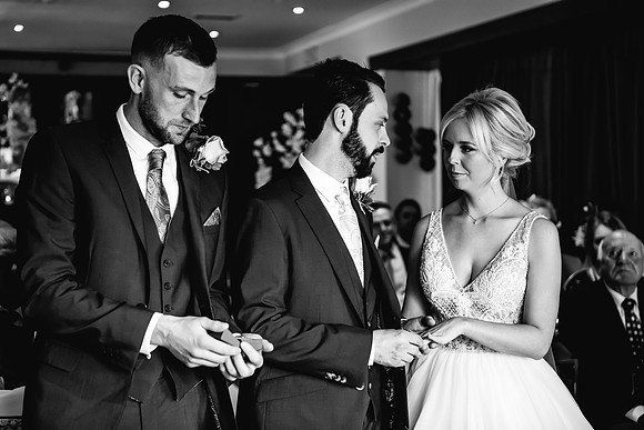 Three Horseshoes Wedding Photography - Staffordshire Weddding Photographer - Laura & Louis-268
