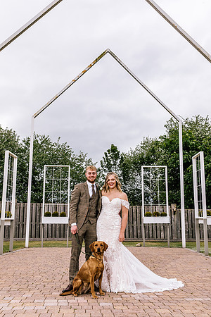 Alcumlow Wedding Barn Photography - Aimee & Mike-646