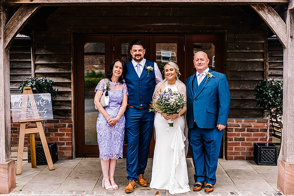 Sandhole Oak Barn Wedding Photography - Becky & Sam-330