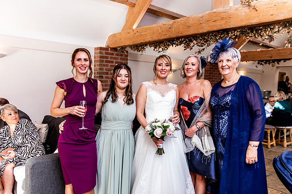 Hanbury Barn Wedding Photography - Laura & Phil-479