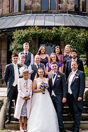 Rookery Hall Wedding Photography - Samantha & Simon-581
