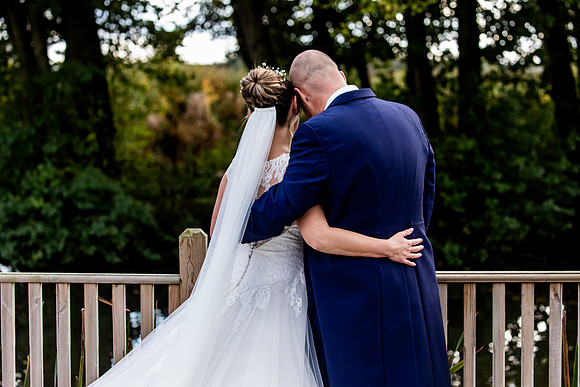 Hanbury Barn Wedding Photography - Laura & Phil-591