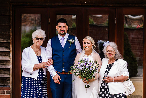 Sandhole Oak Barn Wedding Photography - Becky & Sam-319