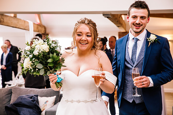 Hanbury Barn Wedding Photography - Hannah & Adam-373