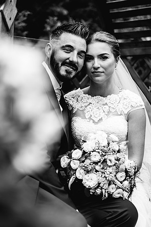 Cheshire Wedding Photography - The Manor House Hotel - Steph & Rich-388