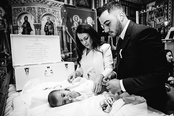 Greek Orthodox Cheristening - Staffordshire Event Photography-186