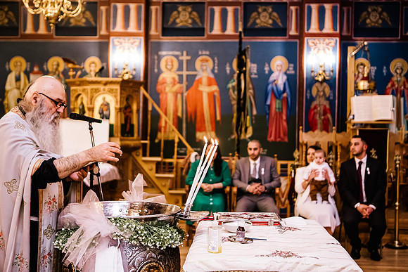 Greek Orthodox Cheristening - Staffordshire Event Photography-171