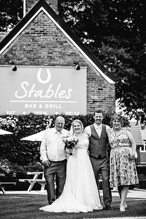 Manor House Hotel - Alsager Wedding - Louise & Jack-463