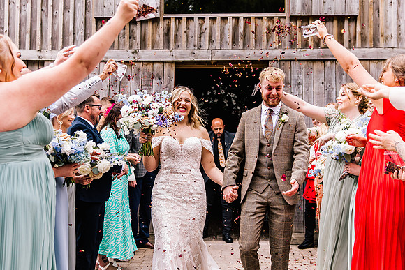 Alcumlow Wedding Barn Photography - Aimee & Mike-406