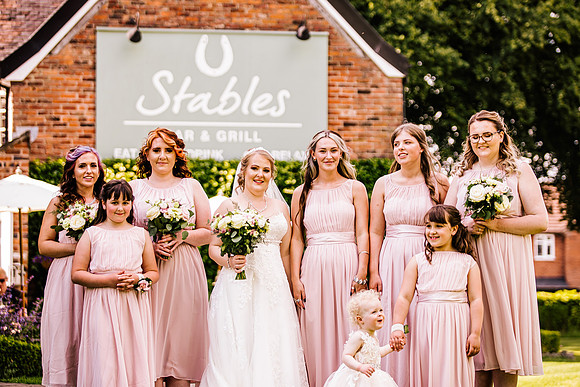 Manor House Hotel - Alsager Wedding - Louise & Jack-481