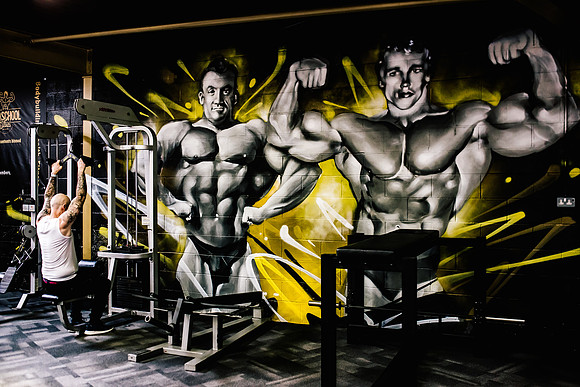 Staffordshire Fitness Photography - THe Fitness At Old School Jims Bodybuilding & Fitness - PT Shoot-17
