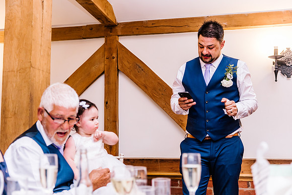 Sandhole Oak Barn Wedding Photography - Becky & Sam-591