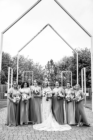 Alcumlow Wedding Barn Photography - Aimee & Mike-535