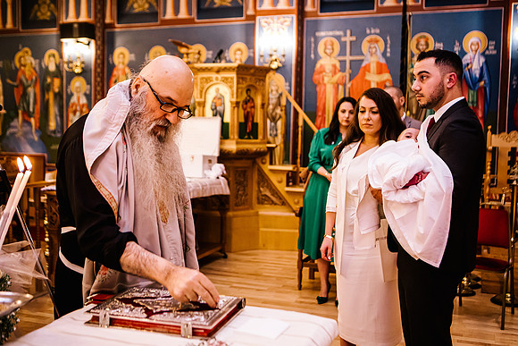 Greek Orthodox Cheristening - Staffordshire Event Photography-264