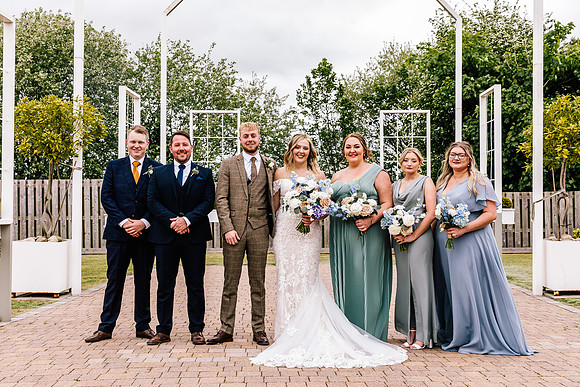 Alcumlow Wedding Barn Photography - Aimee & Mike-486