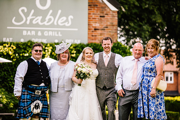 Manor House Hotel - Alsager Wedding - Louise & Jack-455