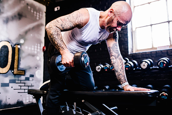 Staffordshire Fitness Photography - THe Fitness At Old School Jims Bodybuilding & Fitness - PT Shoot-54
