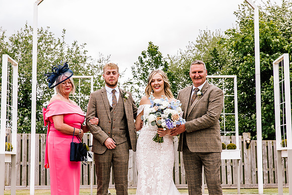 Alcumlow Wedding Barn Photography - Aimee & Mike-473