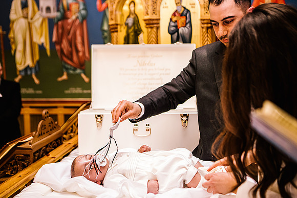 Greek Orthodox Cheristening - Staffordshire Event Photography-279