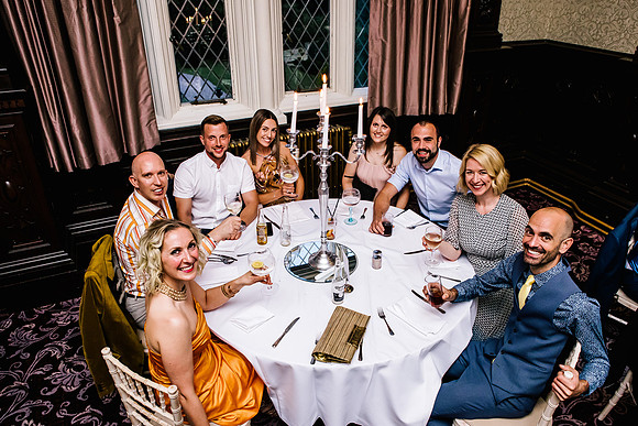 Crewe Hall Reception - Shireen & Paul-150