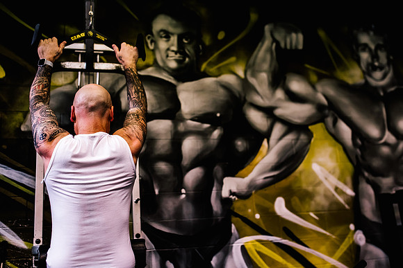 Staffordshire Fitness Photography - THe Fitness At Old School Jims Bodybuilding & Fitness - PT Shoot-23
