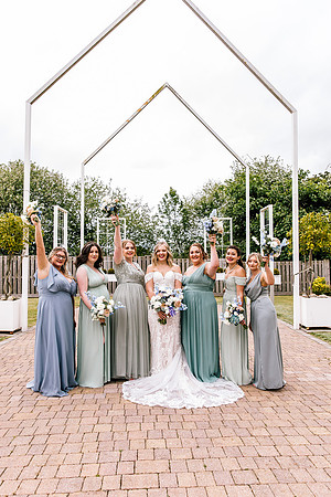 Alcumlow Wedding Barn Photography - Aimee & Mike-537