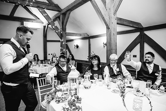 Sandhole Oak Barn Wedding Photography - Becky & Sam-636