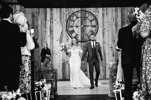 Alcumlow Wedding Barn Photography - Aimee & Mike-363