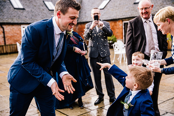Hanbury Barn Wedding Photography - Hannah & Adam-403
