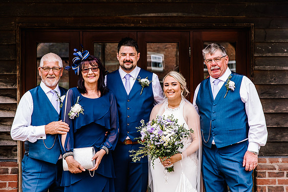 Sandhole Oak Barn Wedding Photography - Becky & Sam-327