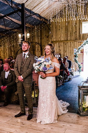 Alcumlow Wedding Barn Photography - Aimee & Mike-297