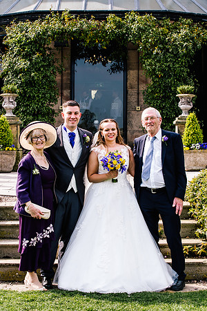 Rookery Hall Wedding Photography - Samantha & Simon-589