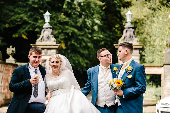 Keele Hall Wedding Photography - Katie & Simon-312