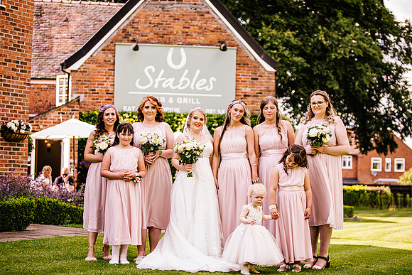 Manor House Hotel - Alsager Wedding - Louise & Jack-478