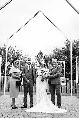 Alcumlow Wedding Barn Photography - Aimee & Mike-475