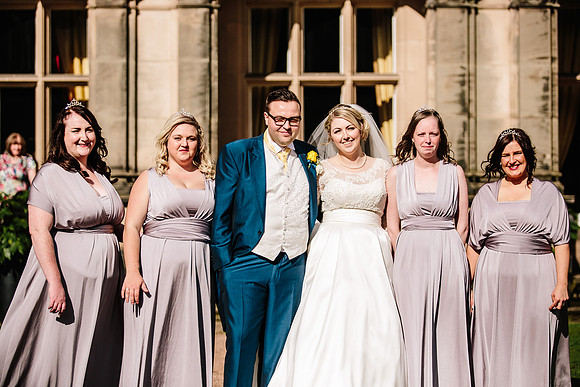 Keele Hall Wedding Photography - Katie & Simon-368