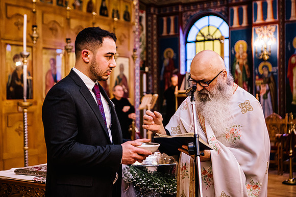 Greek Orthodox Cheristening - Staffordshire Event Photography-196