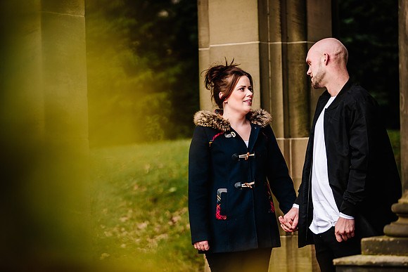 Trentham Gardens - Engagement Shoot - Staffordshire Wedding Photographer-37