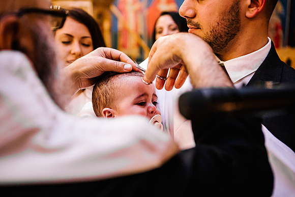 Greek Orthodox Cheristening - Staffordshire Event Photography-257