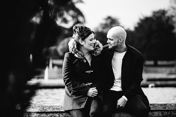 Trentham Gardens - Engagement Shoot - Staffordshire Wedding Photographer-1