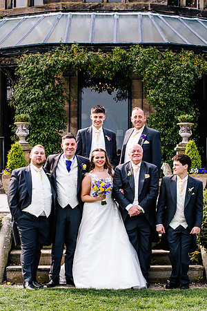 Rookery Hall Wedding Photography - Samantha & Simon-626