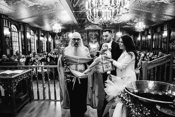 Greek Orthodox Cheristening - Staffordshire Event Photography-321