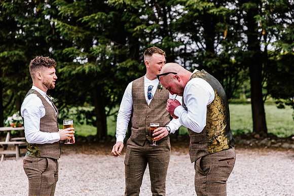 Alcumlow Wedding Barn Photography - Aimee & Mike-221