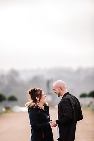 Trentham Gardens - Engagement Shoot - Staffordshire Wedding Photographer-16