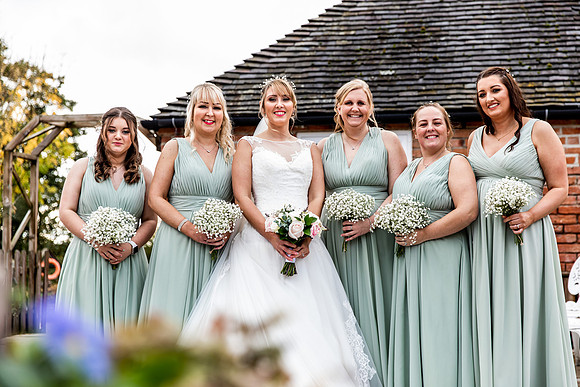Hanbury Barn Wedding Photography - Laura & Phil-425