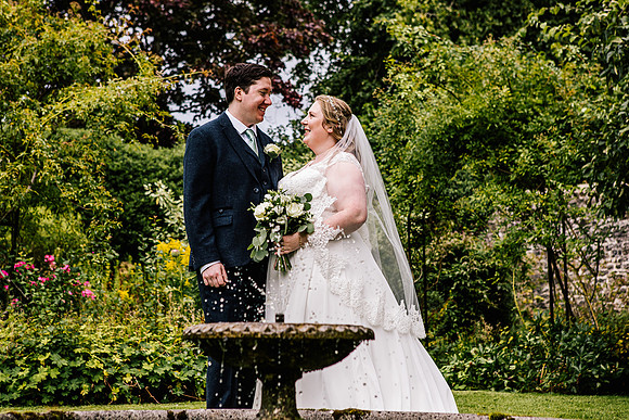 Eyam Hall Wedding Photography - Amanda & John-496