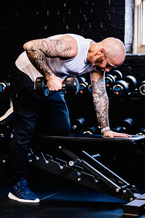 Staffordshire Fitness Photography - THe Fitness At Old School Jims Bodybuilding & Fitness - PT Shoot-58
