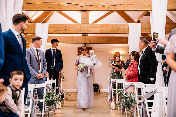 Hanbury Barn Wedding Photography - Hannah & Adam-290